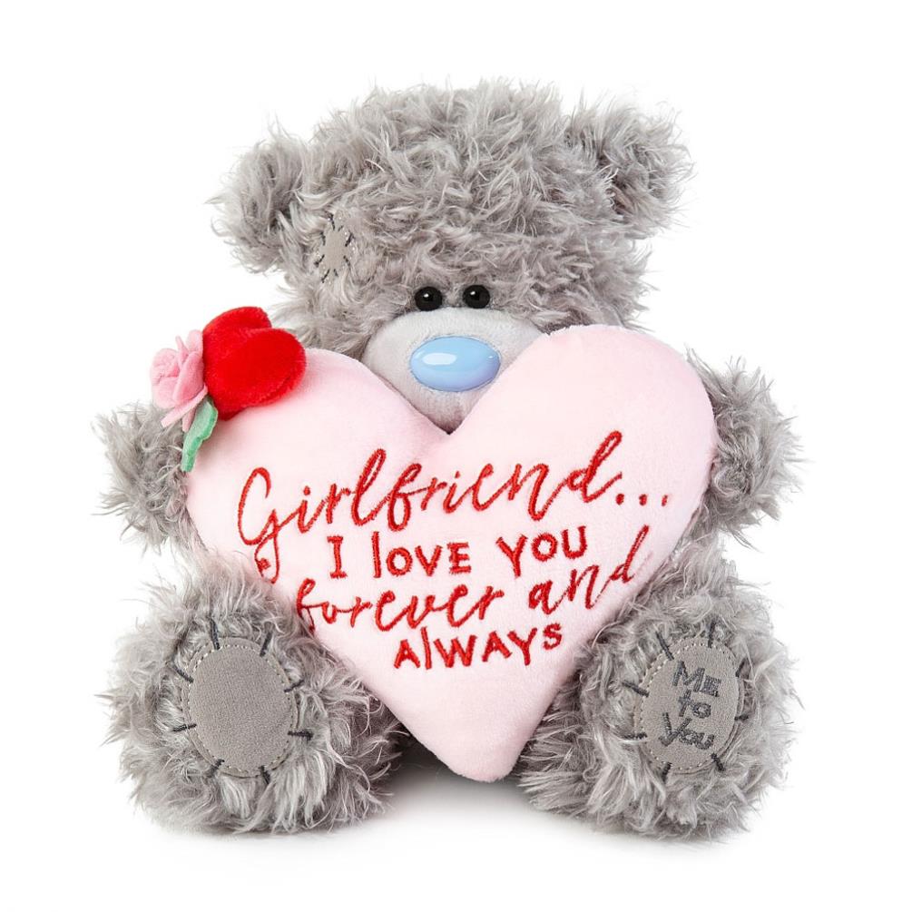 9" Girlfriend Padded Heart Me to You Bear Extra Image 2